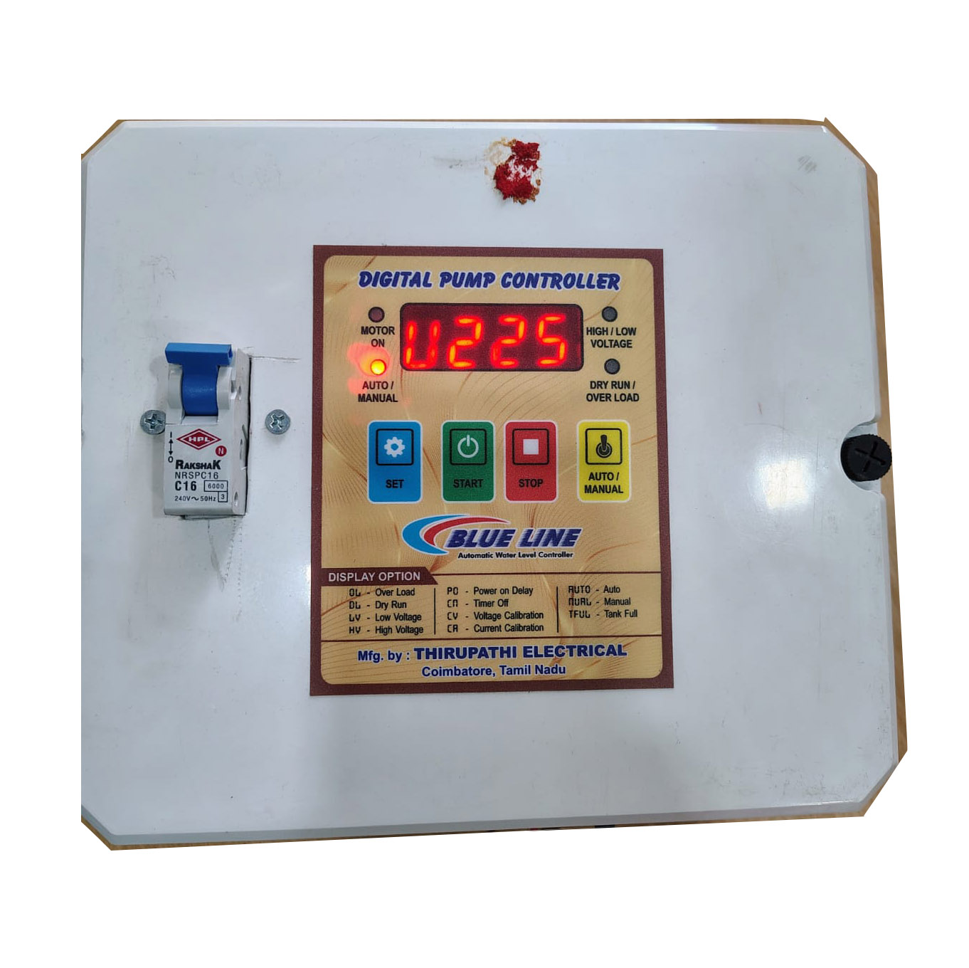 Pump Control Panel 2